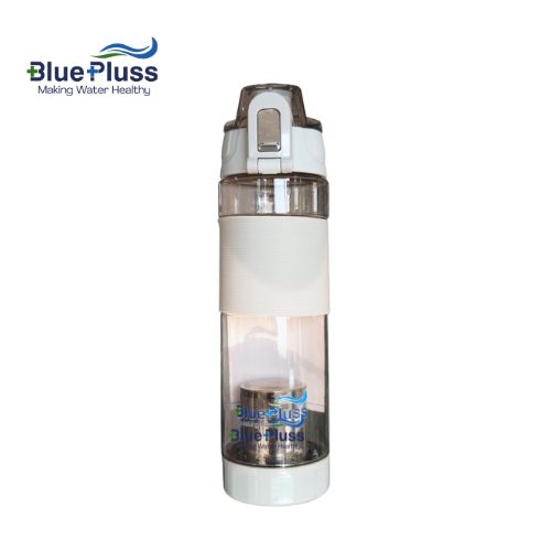BluePluss Alkaline Water Bottle (AAA+) - Tritan Material - Gray